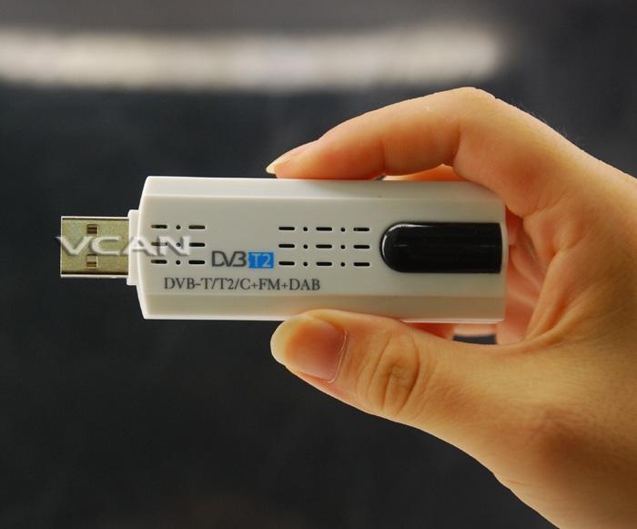 USB DVB-T2 PC DTV receiver DVB-T2 DVB-T DVB-C SDR FM DAB TV stick.