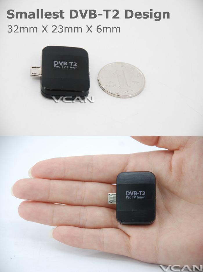 Android DVB — T2 DVB — T TV receptor pa Phone Pad Micro USB sintonizador ar  TV apk.